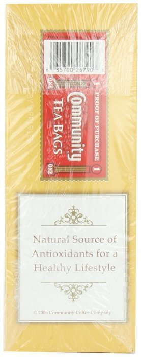Community Coffee Iced Tea Bags, 24 Count (Pack of 6) N8