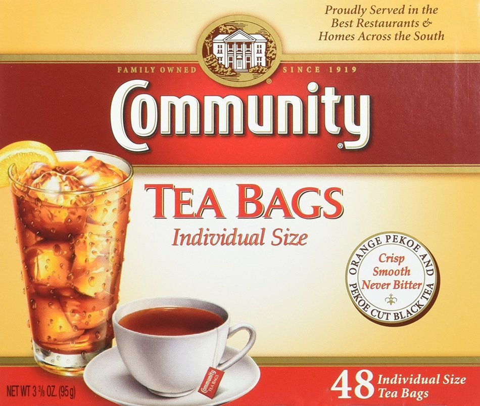 Community Coffee Iced Tea Bags, 24 Count (Pack of 6) N11