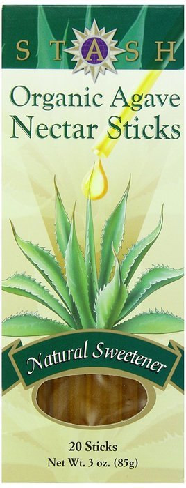 Stash Tea Organic Agave Nectar Sticks, 20 Count Stick N3