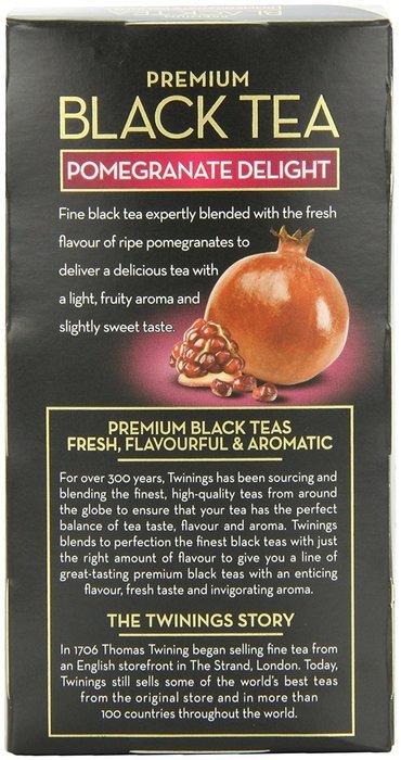 Twinings Pure Peppermint Herbal Tea, 1.41 Ounce Box, 20 Count N82