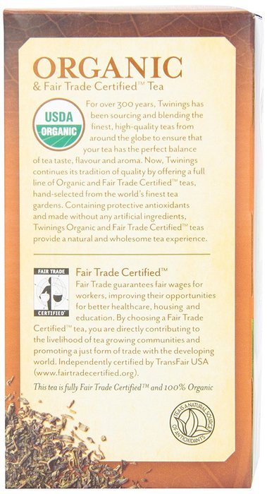 Twinings Pure Peppermint Herbal Tea, 1.41 Ounce Box, 20 Count N84