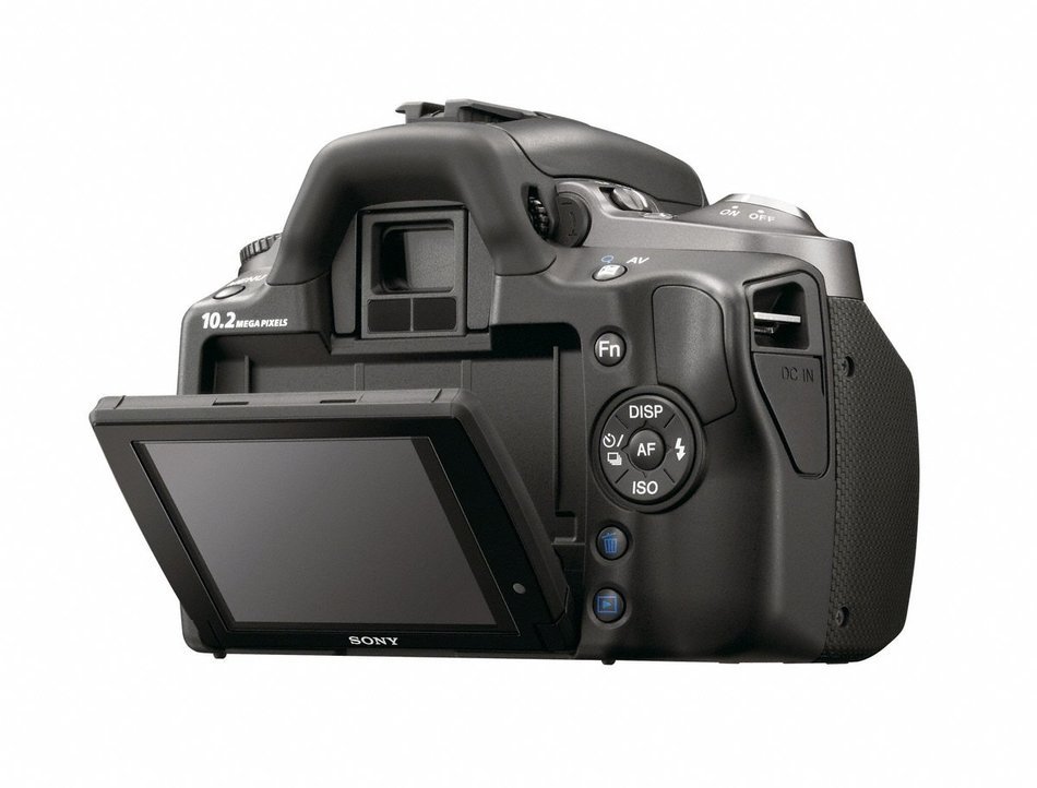 Sony Alpha A380L 14.2 MP Digital SLR Camera with Super SteadyShot INSIDE Image Stabilization and 18-55mm Lens N4