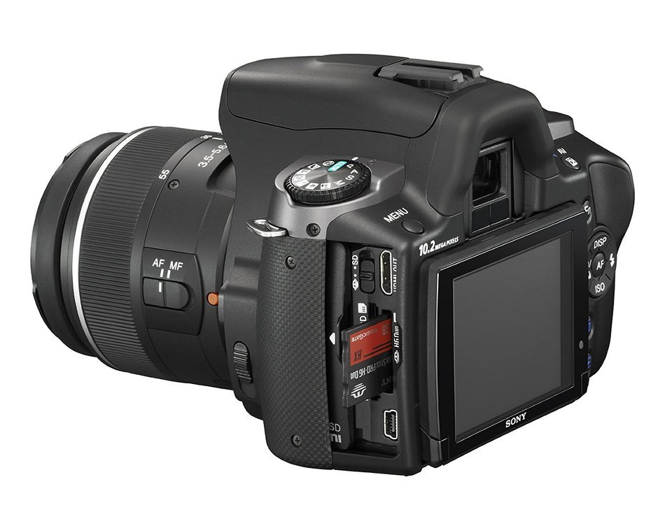Sony Alpha A380L 14.2 MP Digital SLR Camera with Super SteadyShot INSIDE Image Stabilization and 18-55mm Lens N5
