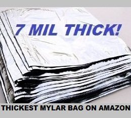 (10) 5 Gallon Mylar Bags 20