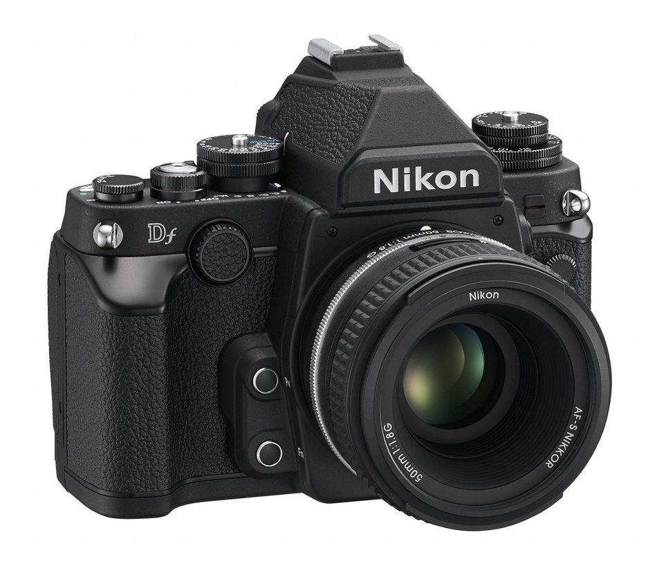 Nikon Df 16.2 MP CMOS FX-Format Digital SLR Camera with AF-S NIKKOR 50mm f/1.8G Special Edition Lens (Silver) N4