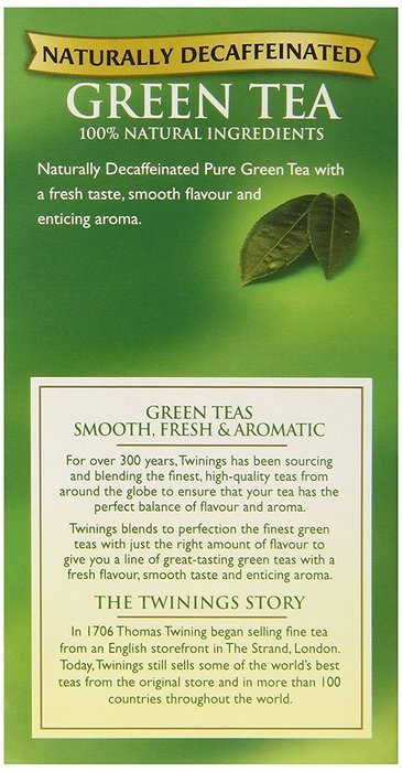 Twinings Pure Peppermint Herbal Tea, 1.41 Ounce Box, 20 Count N93