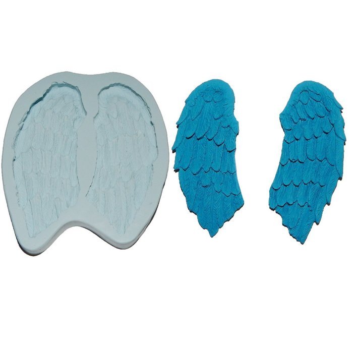 Silicone Molds Sugarcraft Cake Decorating Crafts Angel Wings M4807 By Ok Molds