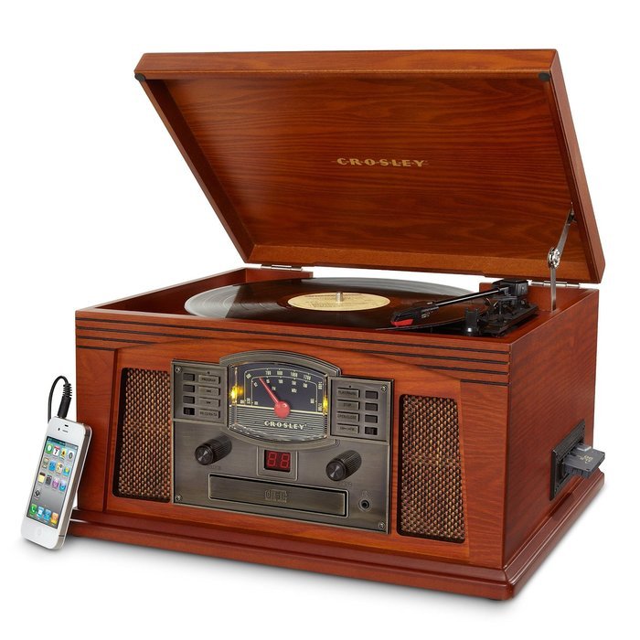 Crosley CR42C-PA Lancaster Musician Entertainment Center (Paprika)