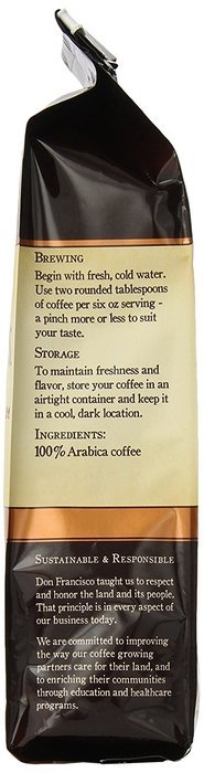 Don Francisco Hazelnut Cream Ground Coffee, 12 Ounce N4