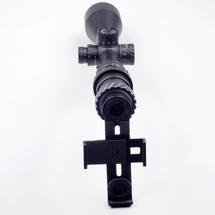 Discovery Optical Scope Mount 43-45mm Aluminum Alloy Anti-slip Clip Scope Phone Adapter Fit for 99% Mobile Phone... N5