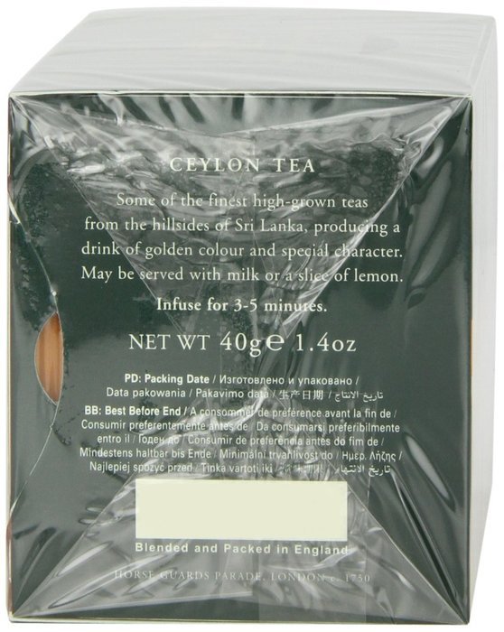 Ahmad Tea Ceylon Tea, 20-Count Boxes (Pack of 6) N4
