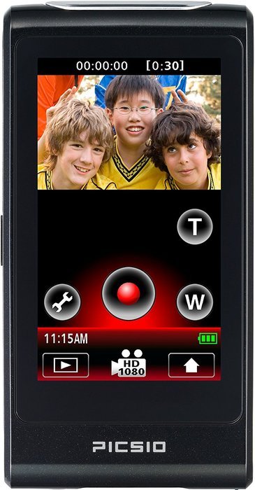 JVC Picsio GC-FM-2 Pocket Video Camera (Black) NEWEST VERSION