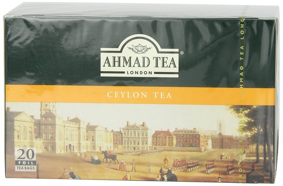 Ahmad Tea Ceylon Tea, 20-Count Boxes (Pack of 6) N5