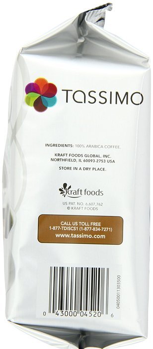 Tassimo Yuban 100% Colombian Coffee, Net Wt. 3.88 Oz, 14-Count T-Discs N8