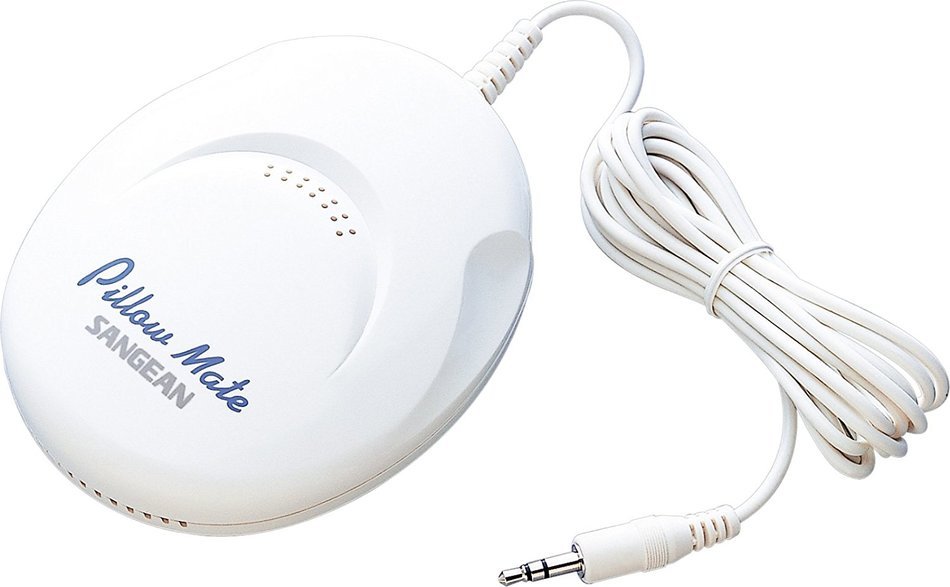 Sangean Portable Pillow Speaker for Use with any Radio, Radio Cassette, Clock Radio, CD Player or Other Equipment...