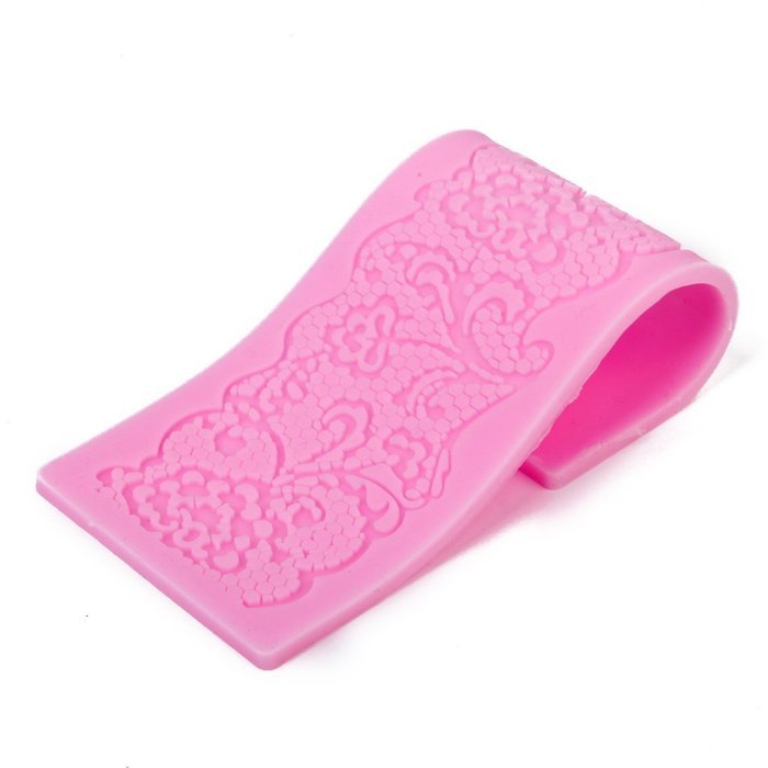 DIY Fondant Cake Lace Sugar Craft Mat Cake Texture Decorating Mold N2