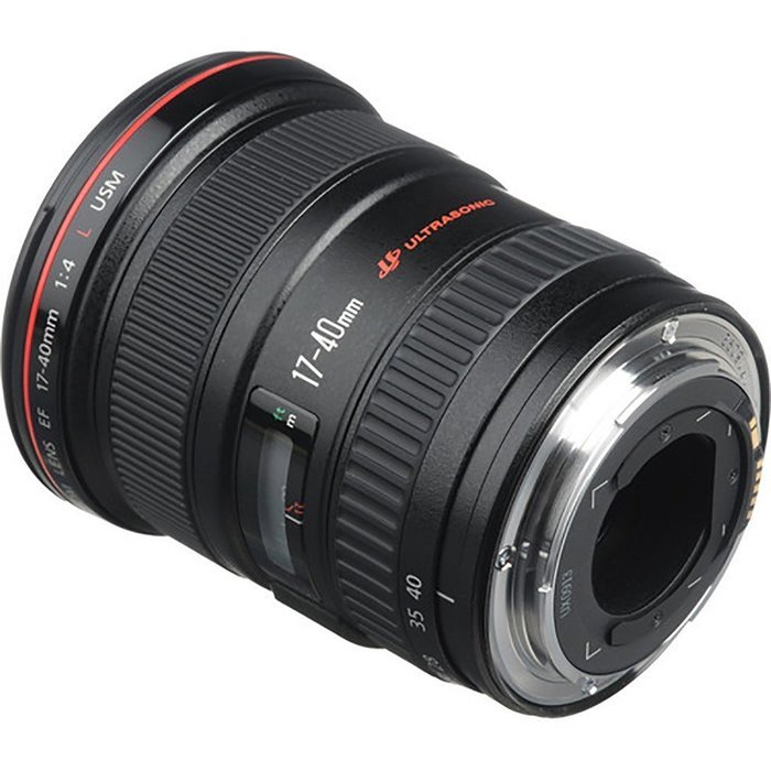 Canon EF 17-40mm f/4L USM Lens + 32GB Class 10 High-Speed Memory Card + UV Filter + Lens Cap Holder + Cleaning... N3