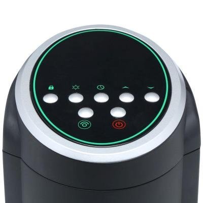 17 in. All Season 1,000-Watt Medium Room Infrared Heater and Cooling Tower Fan with Oscillation and Remote N4