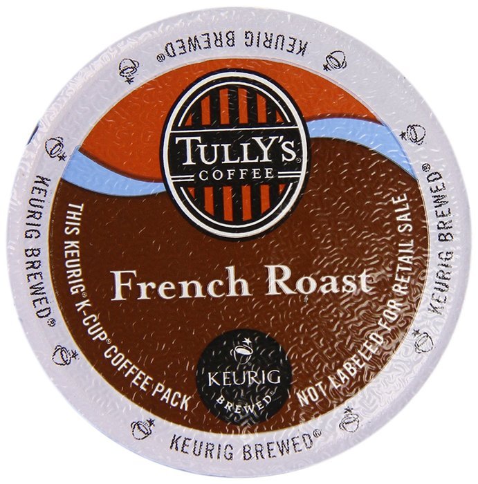 Tully's Coffee French Roast, Keurig K-Cups, 72 Count N74
