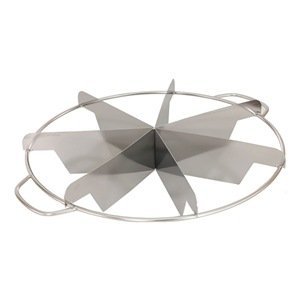 Crestware 6-Inch Stainless Steel Pie Cutter