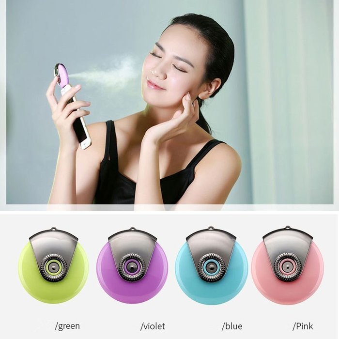 Sizet Mini Portable Skin Care Girls Beauty Products for Face Steam Facial Spa Moisturizers Air Purifier Humidifier... N4