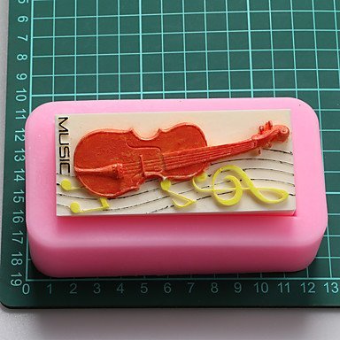Sher Cello Chocolate Silicone Molds,Cake Molds,Soap Molds,Decoration Tools Bakeware N2