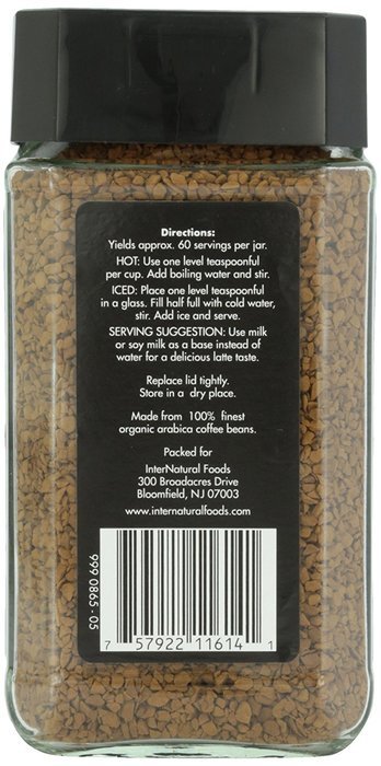 Mount Hagen Organic Freeze Dried Instant Ground Coffee, 3.53 oz