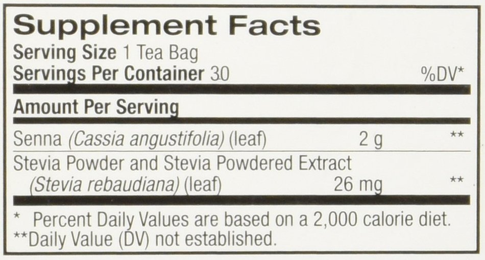 Laci Le Beau Super Dieter's Tea, Peppermint, 60-Count Box N3