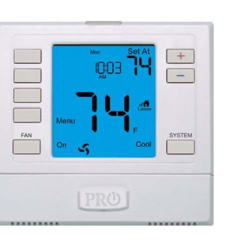 PRO1 IAQ T755S Sensor Compatible Touchscreen 3 Hot/2 Cold 7 Day Thermostat with 6-Inch Screen by PRO1 IAQ