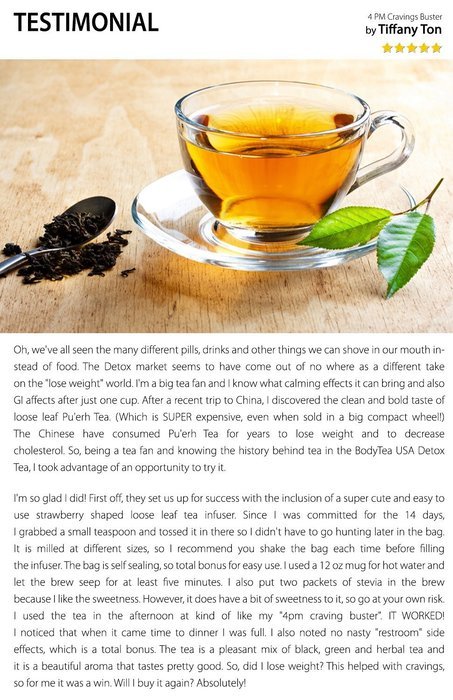Body Tea USA Flat Tummy Detox Tea 14 Day Skinny Teatox Herbal Slimming Green Tea For Weight Loss And Body Cleanse
