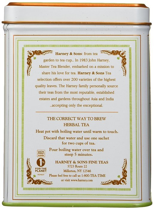 Harney and Sons Peppermint Tea, 20 Sachets 1.2 oz N3