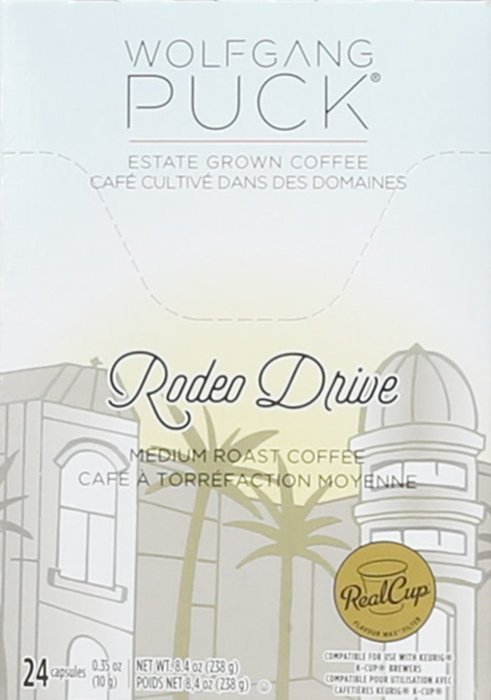Wolfgang Puck Rodeo Drive Coffee Single Serve Cups for Keurig, 24 Count N4