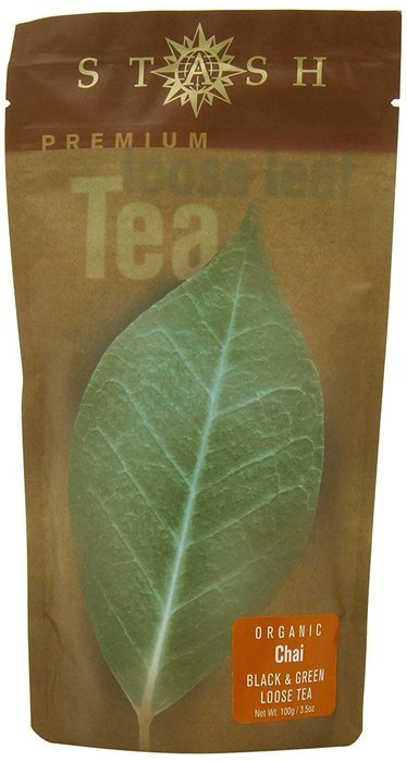 Stash Tea Organic Chai Spice Loose Leaf Tea, 100 Gram Pouch N3