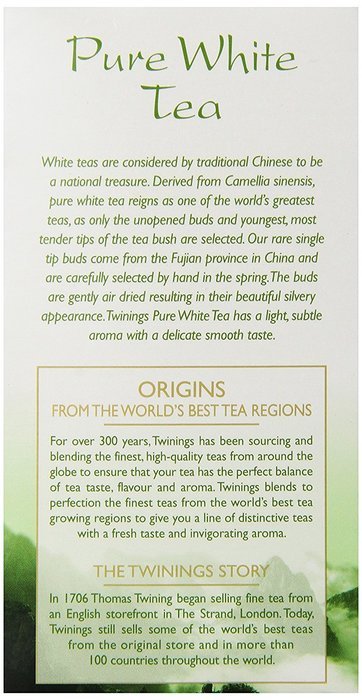 Twinings Pure Peppermint Herbal Tea, 1.41 Ounce Box, 20 Count N127