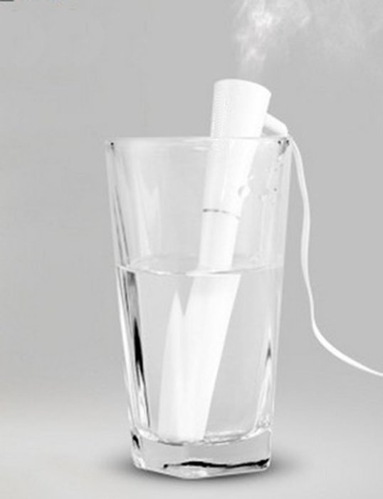 PYDDZH Mini Humidifier USB Wire Controller and Pen Shape, Cool Mist Microporous Type, Travel Humidifier - USB... N12