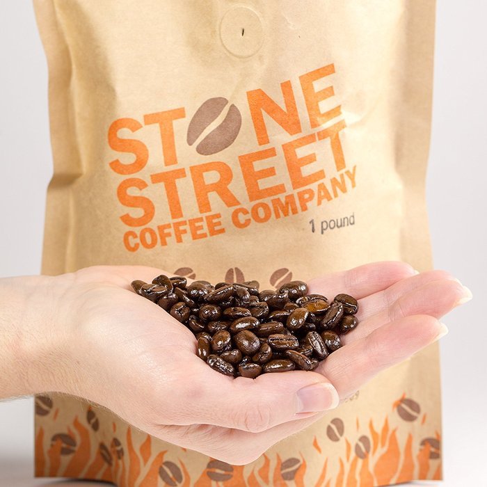 DARK GUATEMALA ANTIGUA Whole Bean Gourmet Coffee | 1 LB Bag | Volcanic/High Altitude Soil - Single Origin Grown...