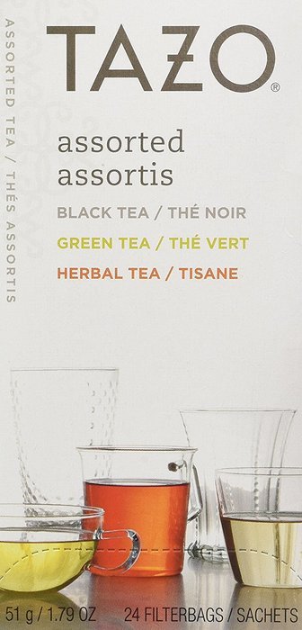Tazo Products - Tazo - Assorted Tea Bags, Three Each Flavor, 24 Tea Bags/Box - Sold As 1 Box - Eight teas to choose... N7
