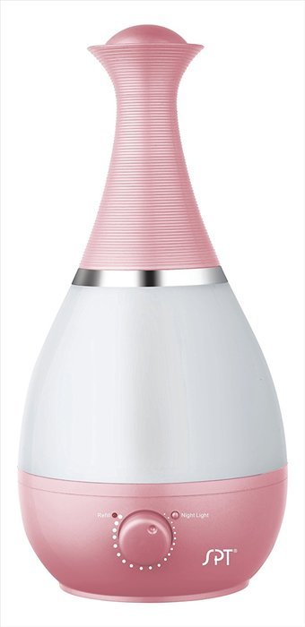 SPT SU-2550P Ultrasonic Humidifier with Fragrance Diffuser, Pink