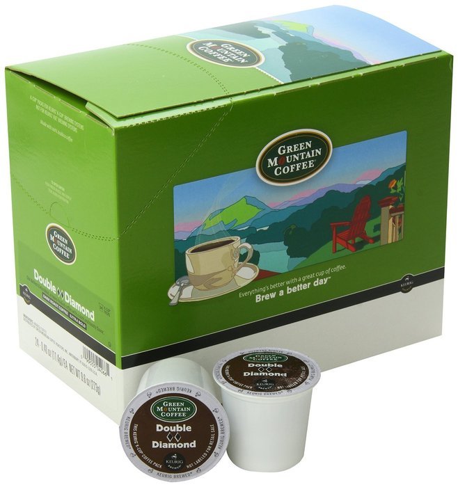 Green Mountain Coffee -- DARK MAGIC & DOUBLE BLACK DIAMOND -- Extra Bold Variety Pack 48 K-Cups for Keurig Brewers N5