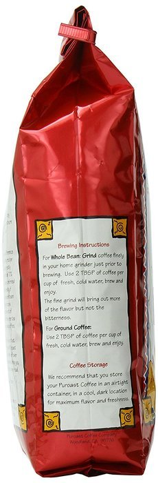Puroast Low Acid Coffee Colombian Supremo Blend Drip Grind, 12-Ounces Bags (Pack of 2) N6