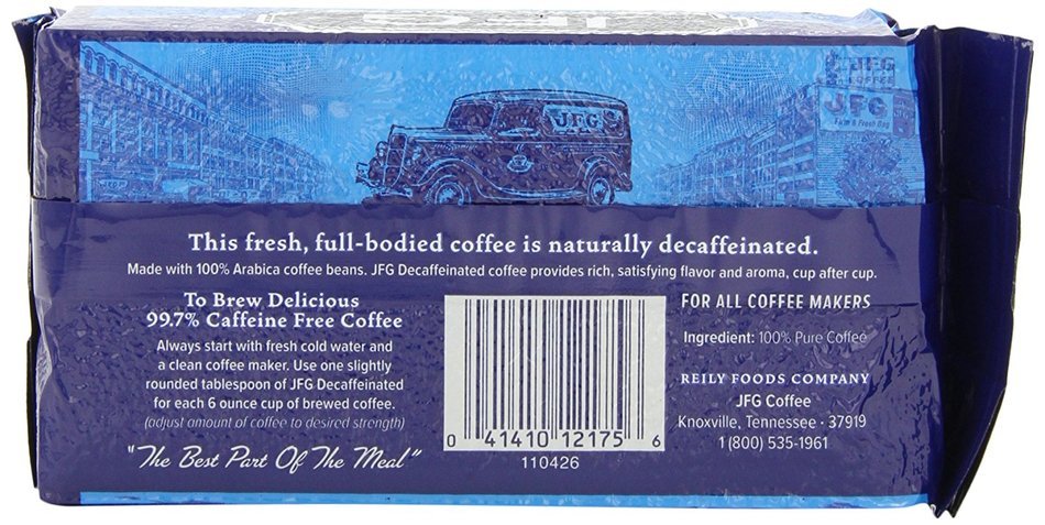 JFG Special Blend Coffee, 11.5 Ounce Brick (Pack of 4) N3
