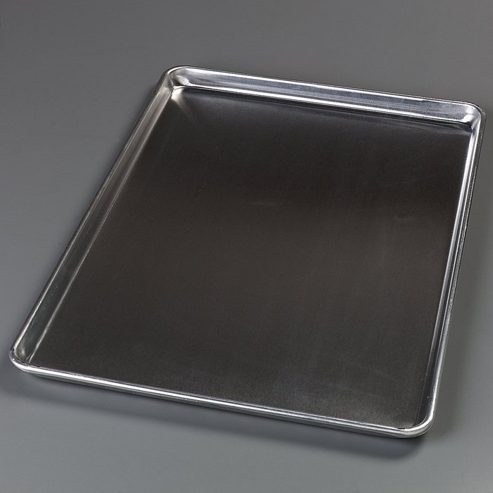 Carlisle 601826 Heavy Duty 3003 Aluminum Full Size Sheet Pan, 25.75" Length x 17.81" Width (Case of 12) N2