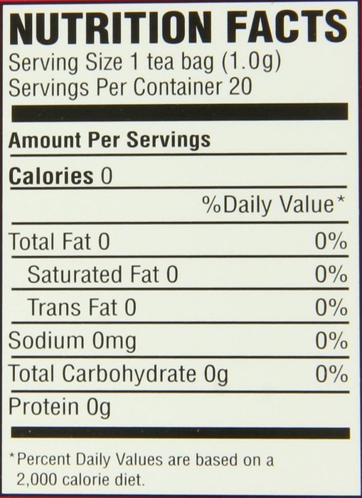 Carrington Tea, Peppermint, 20 Tea Bags (Pack of 6) N9
