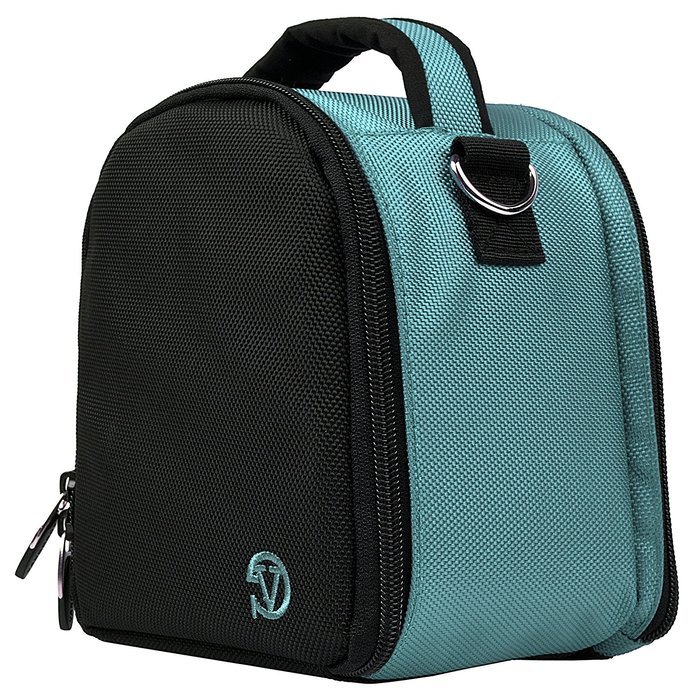 Sky Blue VanGoddy Laurel SLR Camera Carrying Bag for Canon EOS Rebel ...