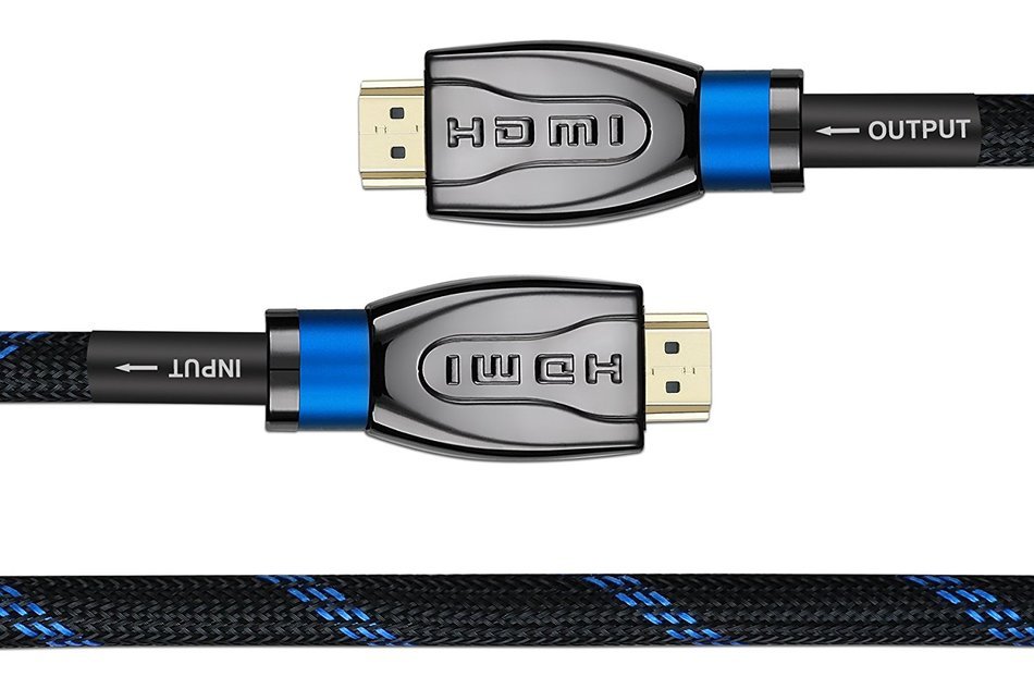 JINPIN HDMI Cable 12ft-blue is a Ultra High Speed HDMI ethernet cable.The 4k audio cable Support 1080P, 3D,4k,... N9