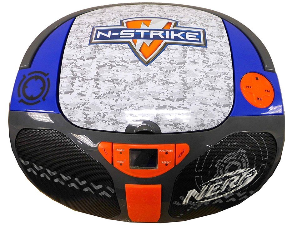Portable Boombox CD Player, Styles May Vary N3