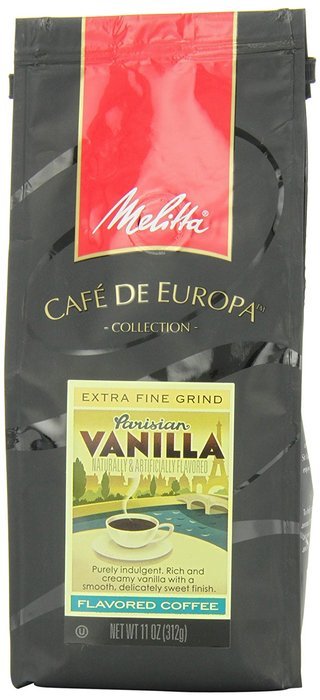 Melitta Caf&eacute; de Europa Gourmet Coffee, Hazelnut Cr&egrave;me Brulee Ground,Flavored, 11-Ounce (Pack of 3) N20