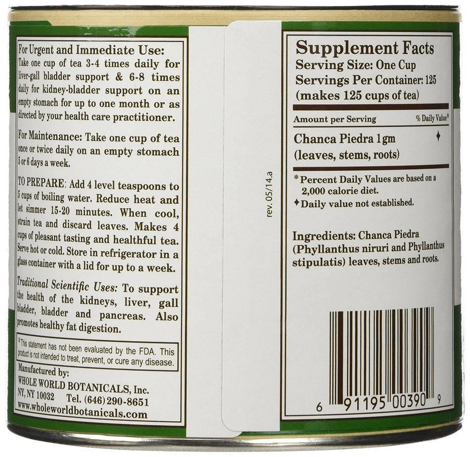 Whole World Botanicals - Wild Breakstone Tea 4.4 oz N5