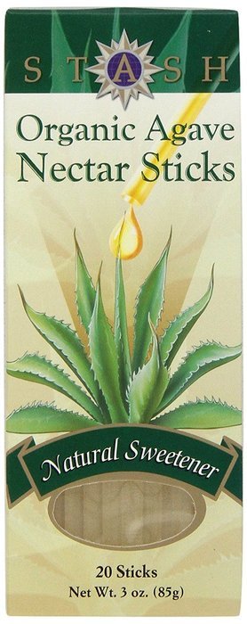 Stash Tea Organic Agave Nectar Sticks, 20 Count Stick N5
