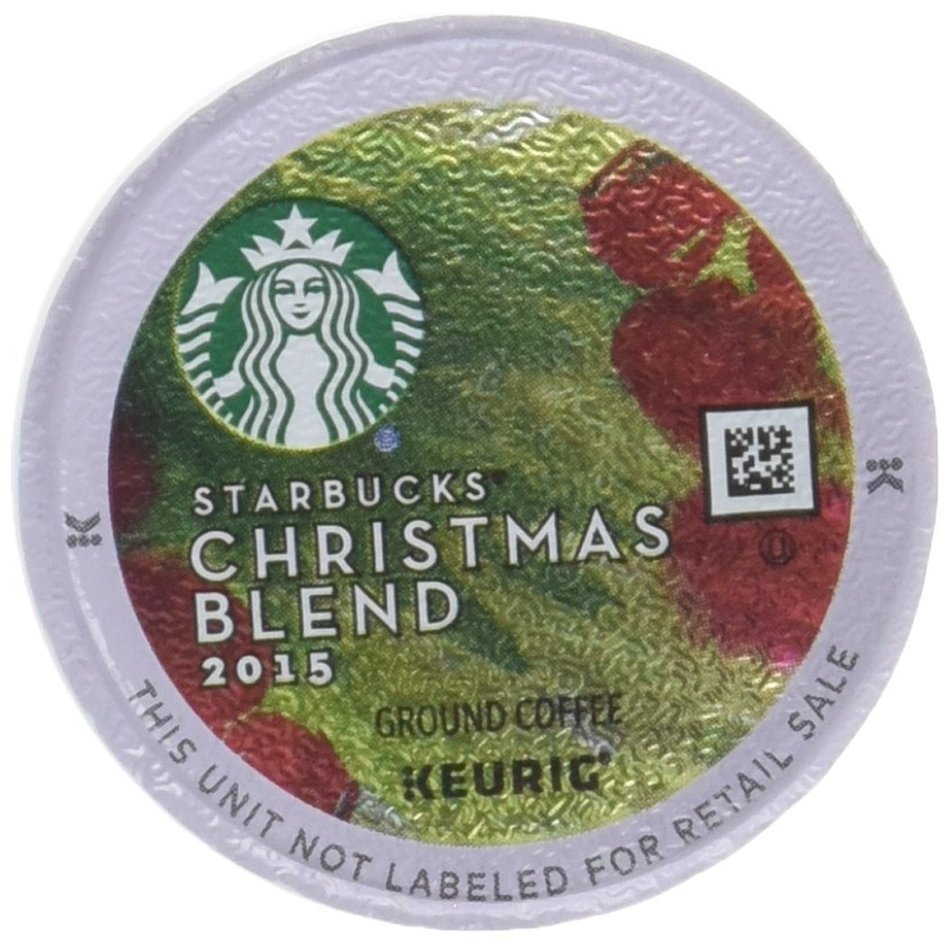Starbucks 2015 Christmas Blend K-cups for Keurig Coffee Machines - 2 Pack (24 Ct.) N4